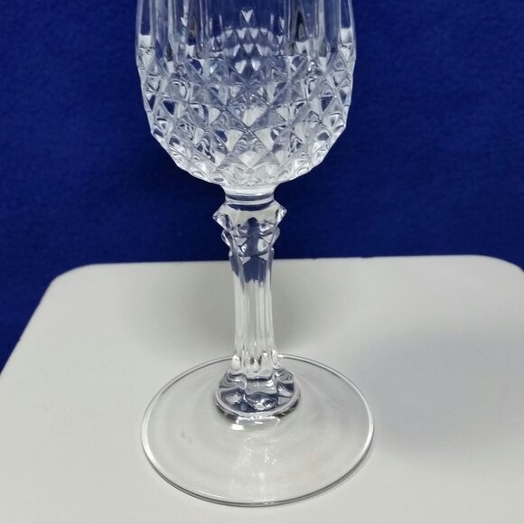 Cristal d' Arques LongChamp Champagne Toasting Flutes Wedding Barware Set of 4 - Picture 5 of 10